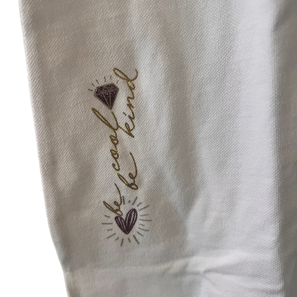 La Martina “Love is my favorite adventure” Polo White Medium. Size 5. New - Picture 5 of 5